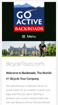 Mobile Screenshot of bicycletours.com